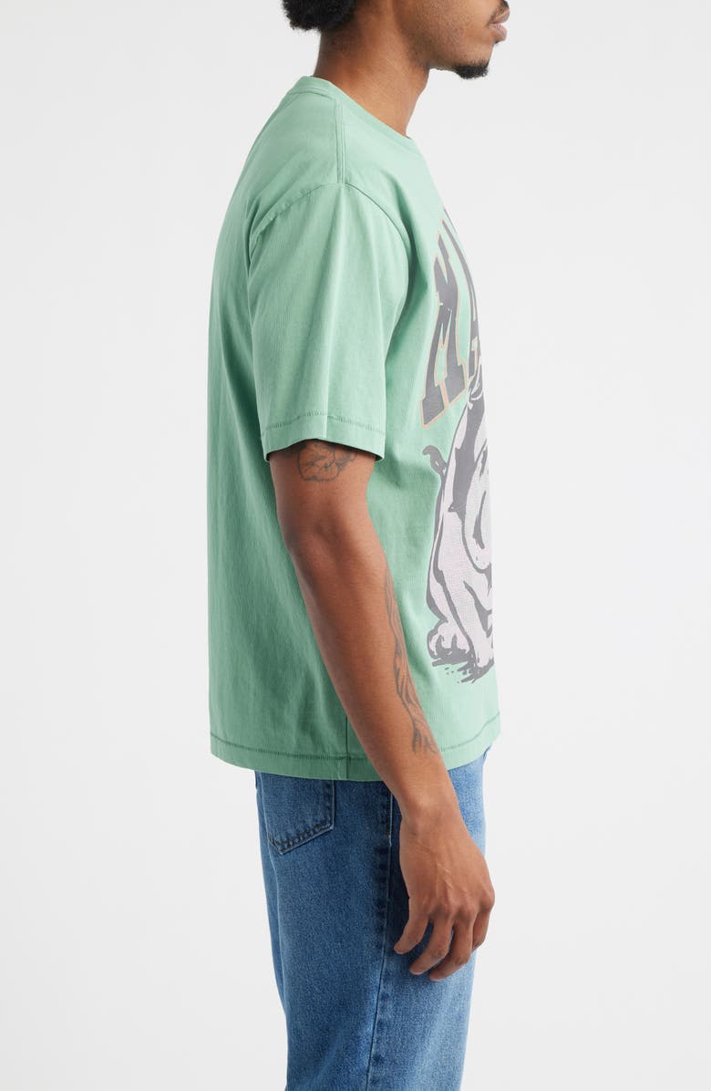 MARKET Angry Bulldog Graphic T-Shirt, Alternate, color, Green