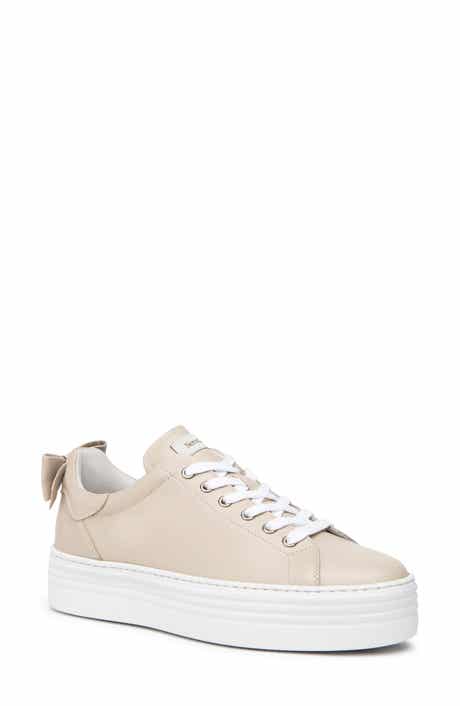 NeroGiardini Bow Platform Skate Sneaker