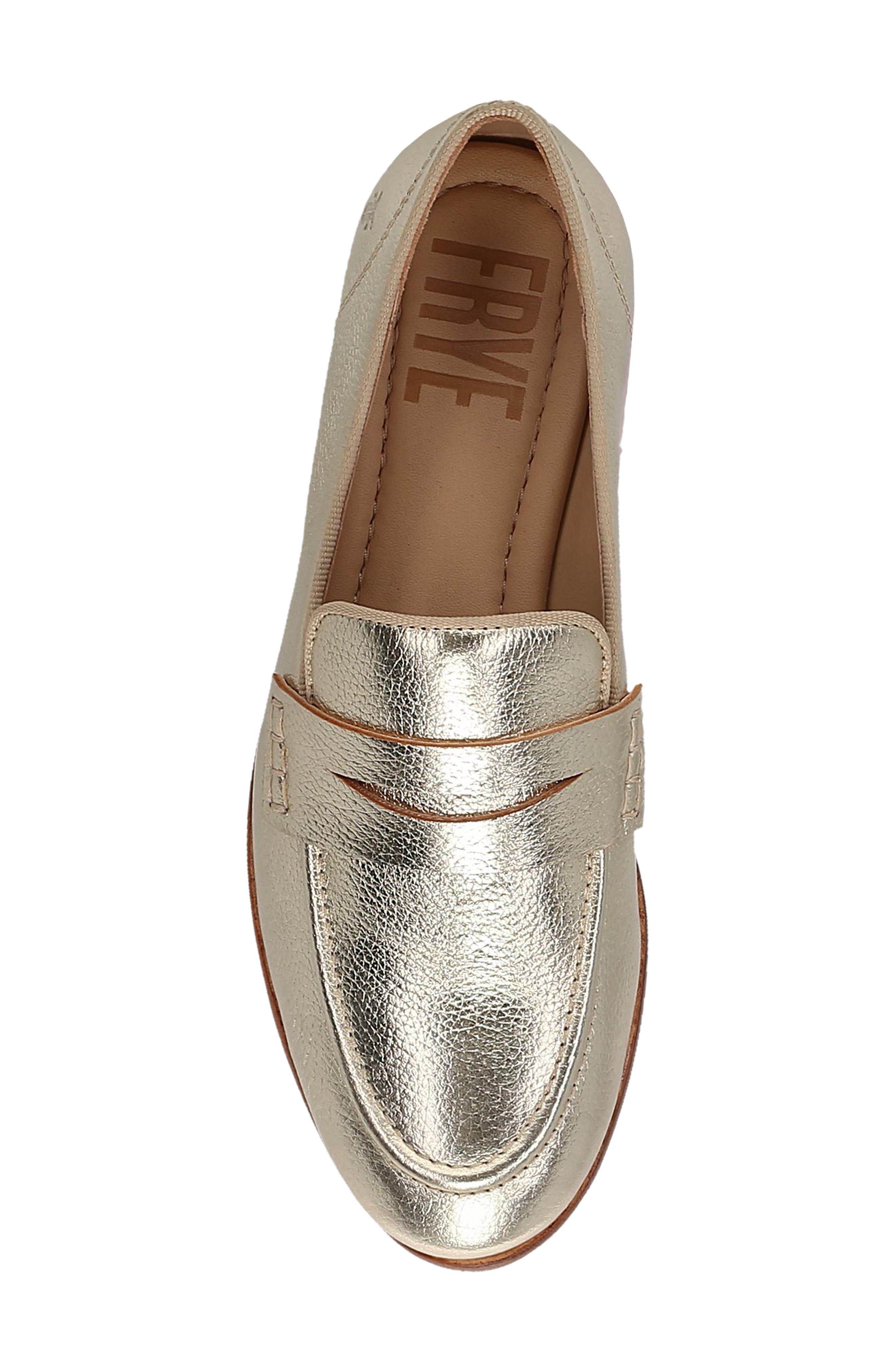Faith Penny Loafer, Alternate, color, LIGHT GOLD