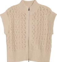 Vince Camuto Pointelle Sweater Vest