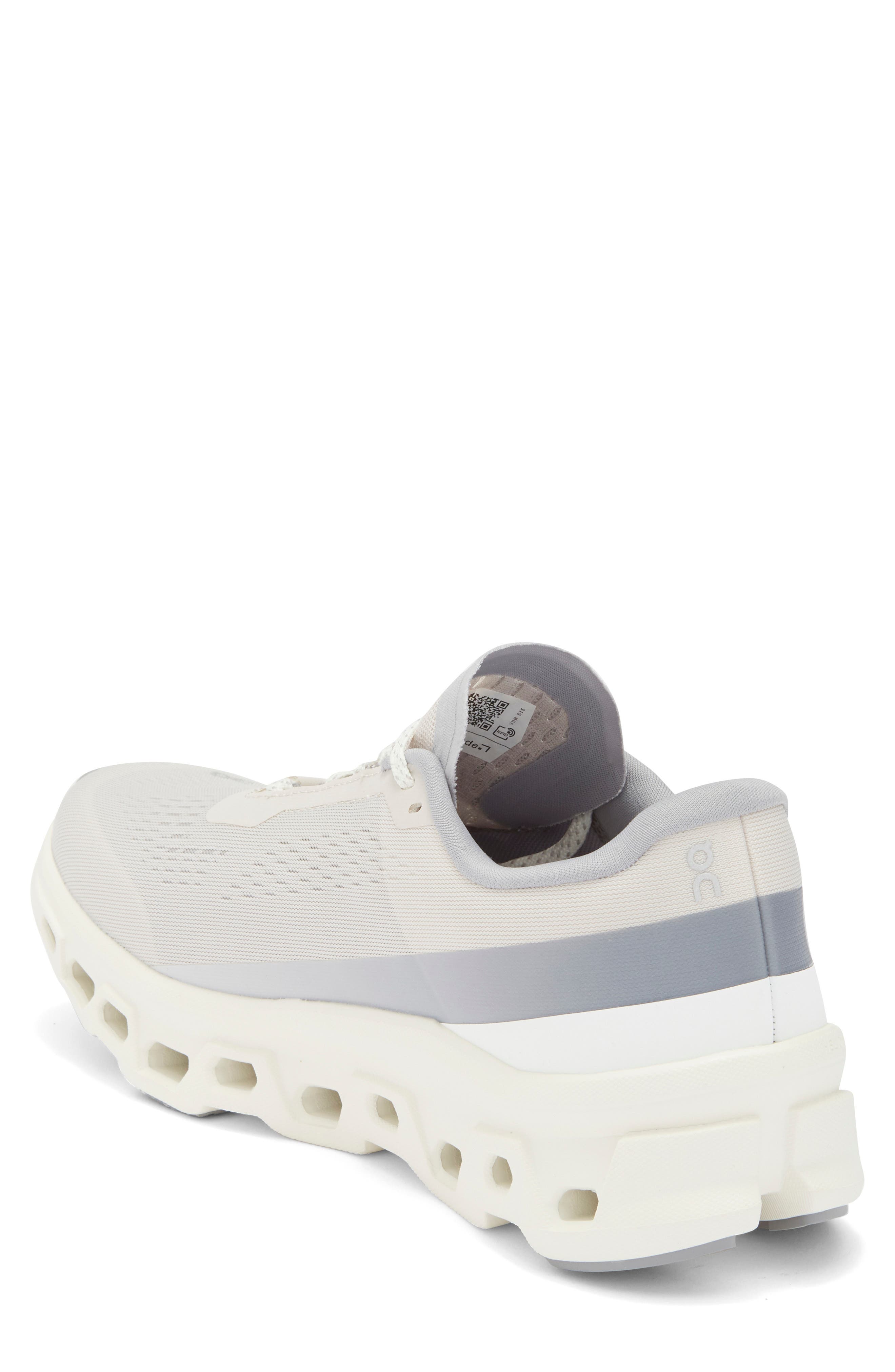 Cloudmonster 1 Running Shoe, Alternate, color, PEARL/ IVORY