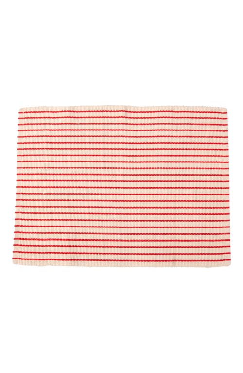 Siafu Home Rangi Placemats Set of 4 in Red  product