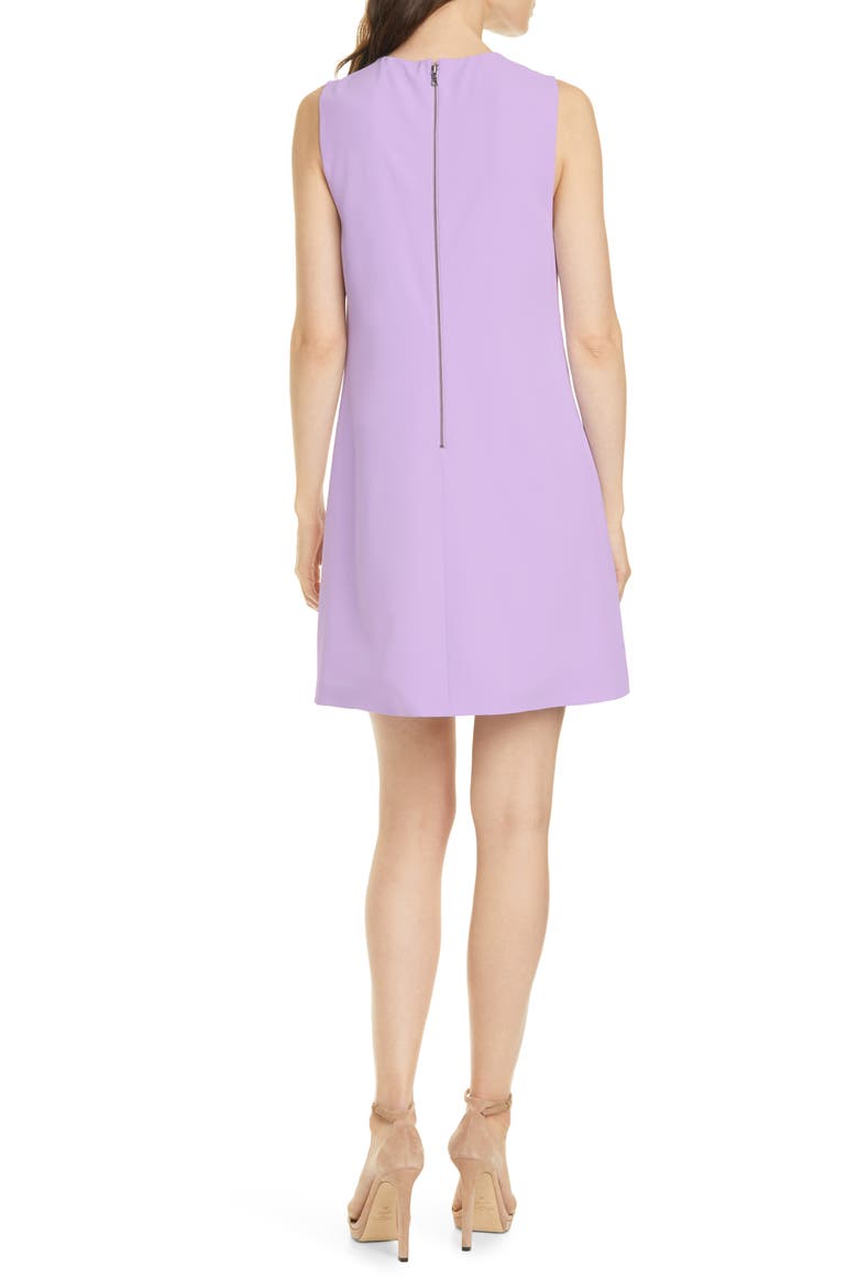 Coley Crepe A-Line Dress, Alternate, color, LAVENDER