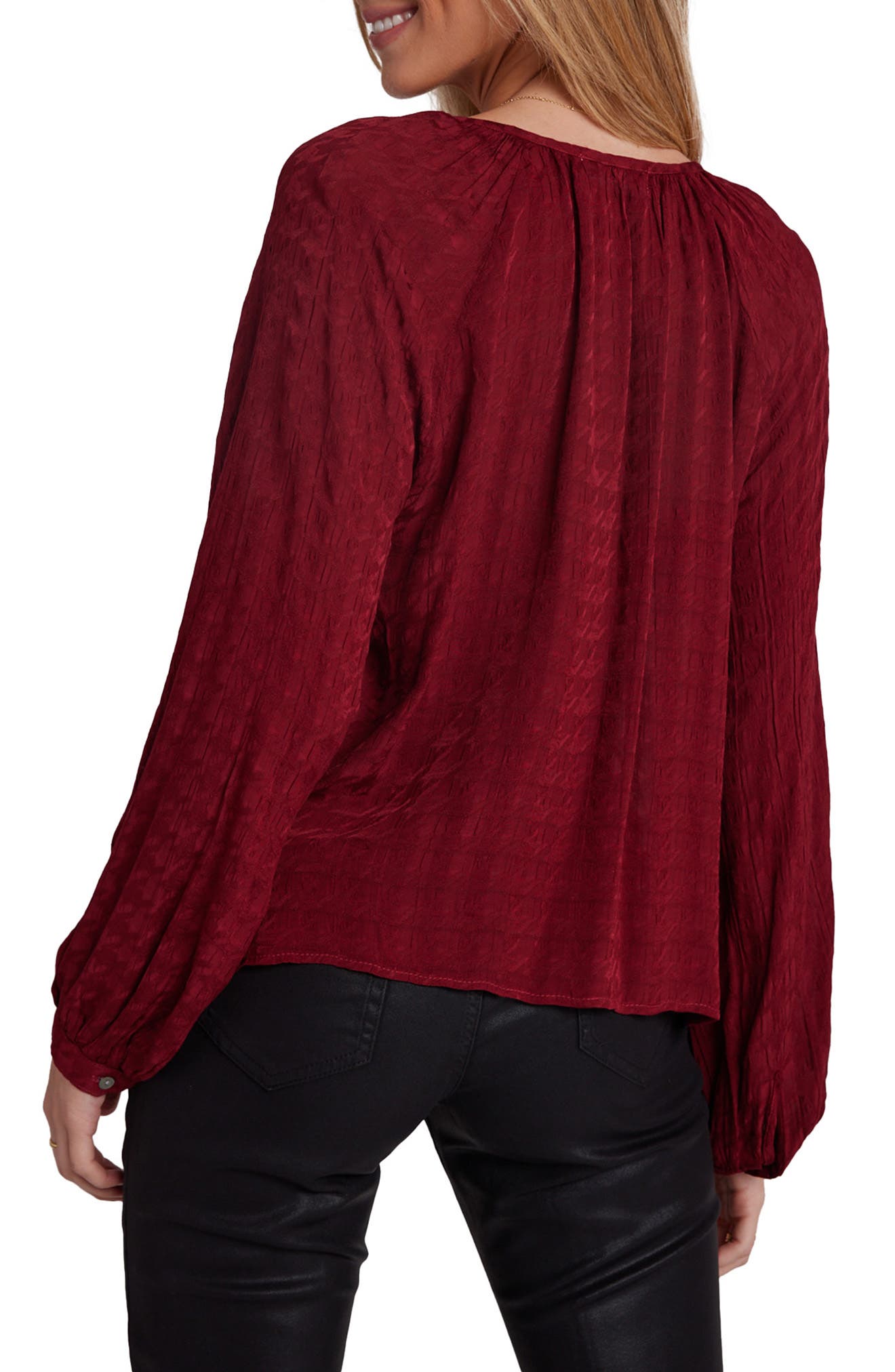 Texture Raglan Sleeve Top - image 2