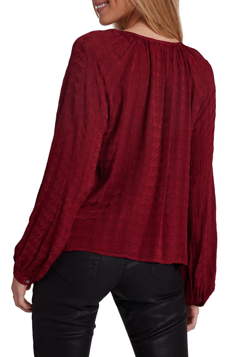 Bella Dahl Texture Raglan Sleeve Top, Alternate, color,