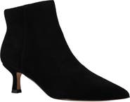 Pelle Moda Kiesa Pointed Toe Kitten Heel Bootie