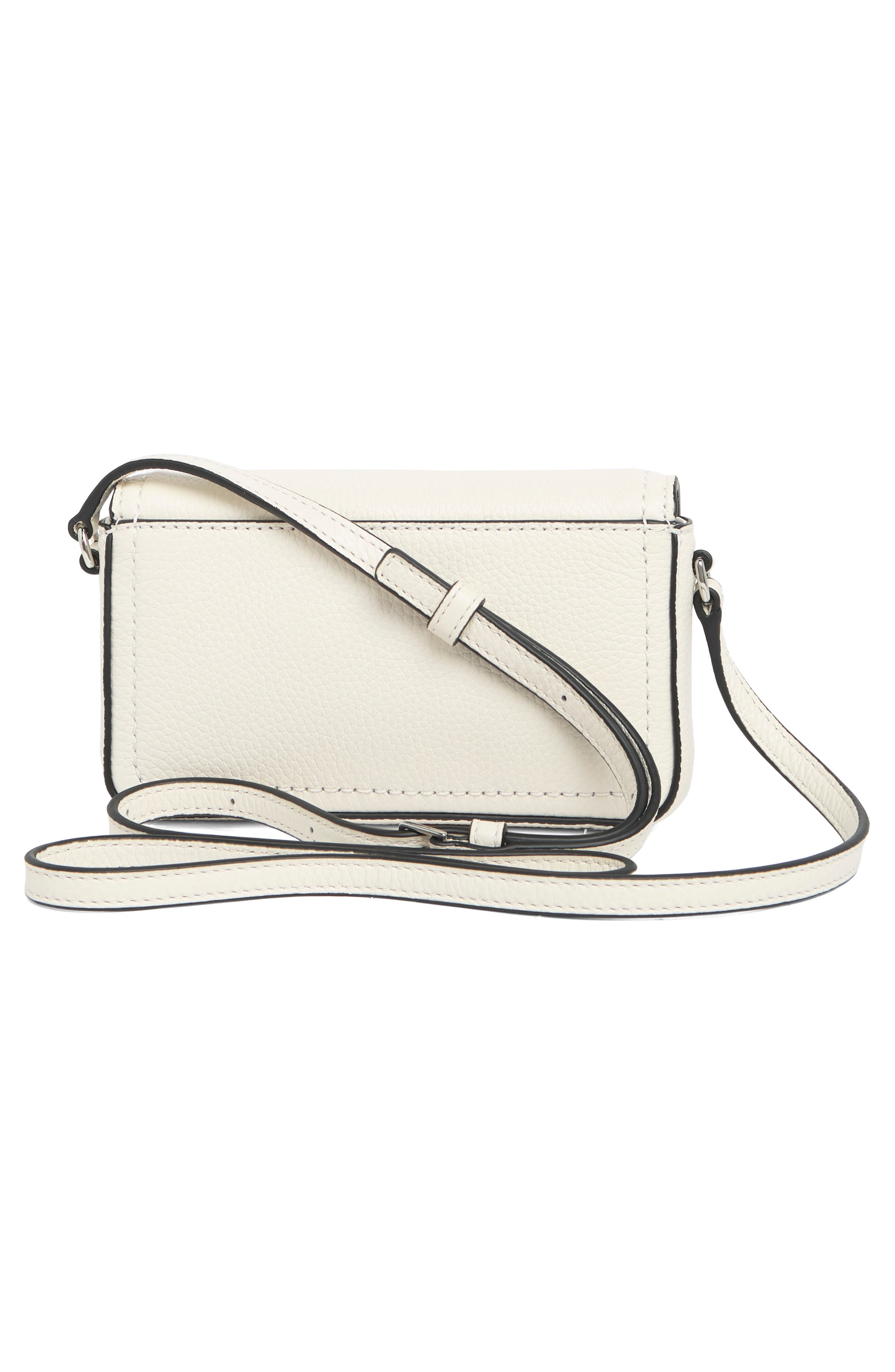 Groove Leather Mini Bag, Alternate, color, COTTON