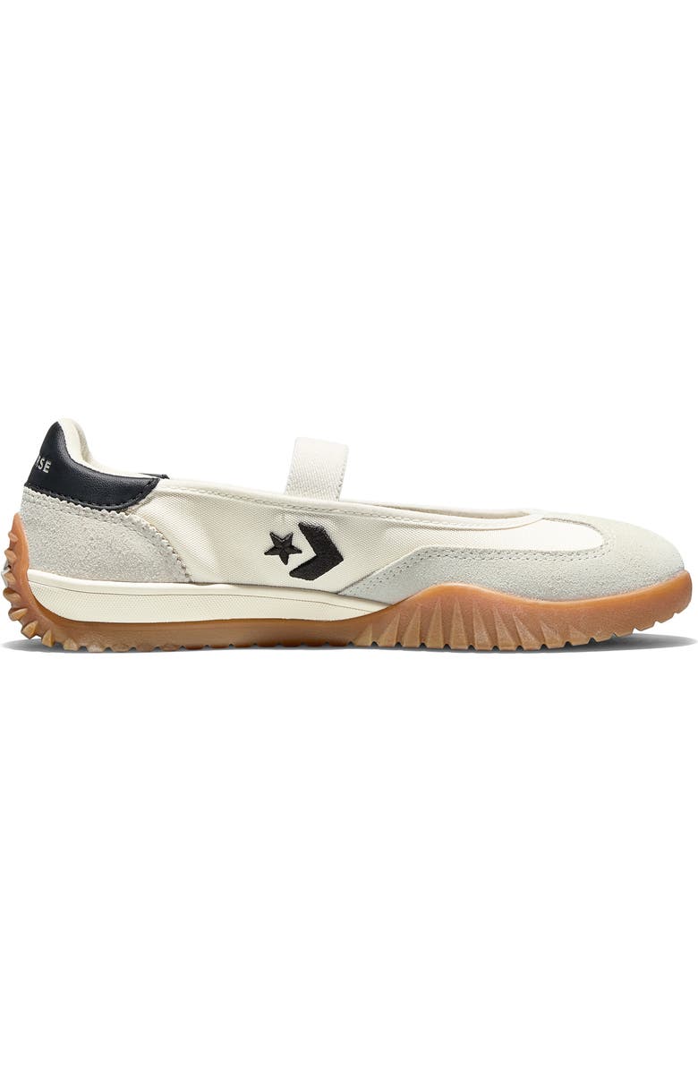 Converse Gender Inclusive Run Star Trainer Ballet Flat, Alternate, color, Egret/ Black/ Gum