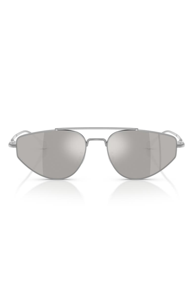 Oliver Peoples 56mm Jil Sander Edition 5 Irregular Sunglasses, Main, color, 