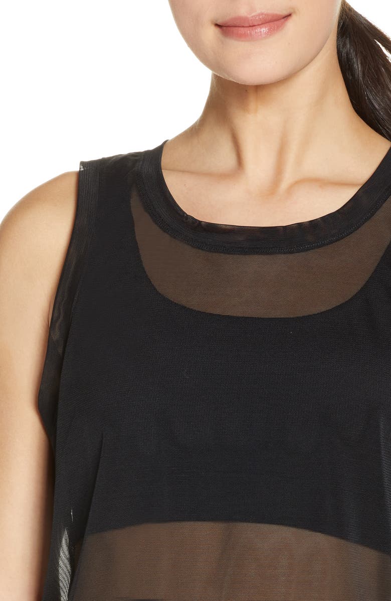 Beyond Yoga Mesh Balanced Crop Tank, Alternate, color, 