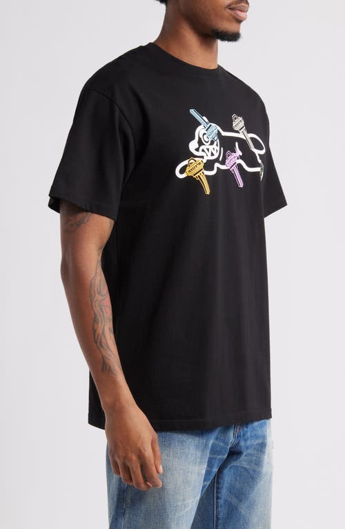 Icecream Homes Graphic T-shirt In Black