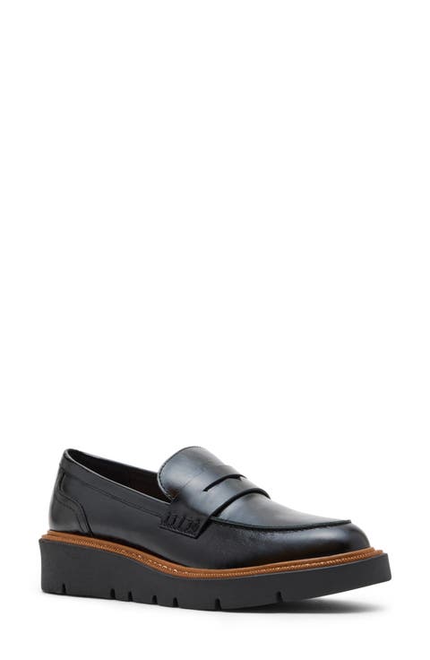 Mariana Waterproof Platform Penny Loafer (Women)