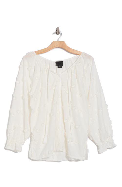 FORGOTTEN GRACE FORGOTTEN GRACE FLORAL EMBROIDERED LONG SLEEVE BUTTON-UP TOP
