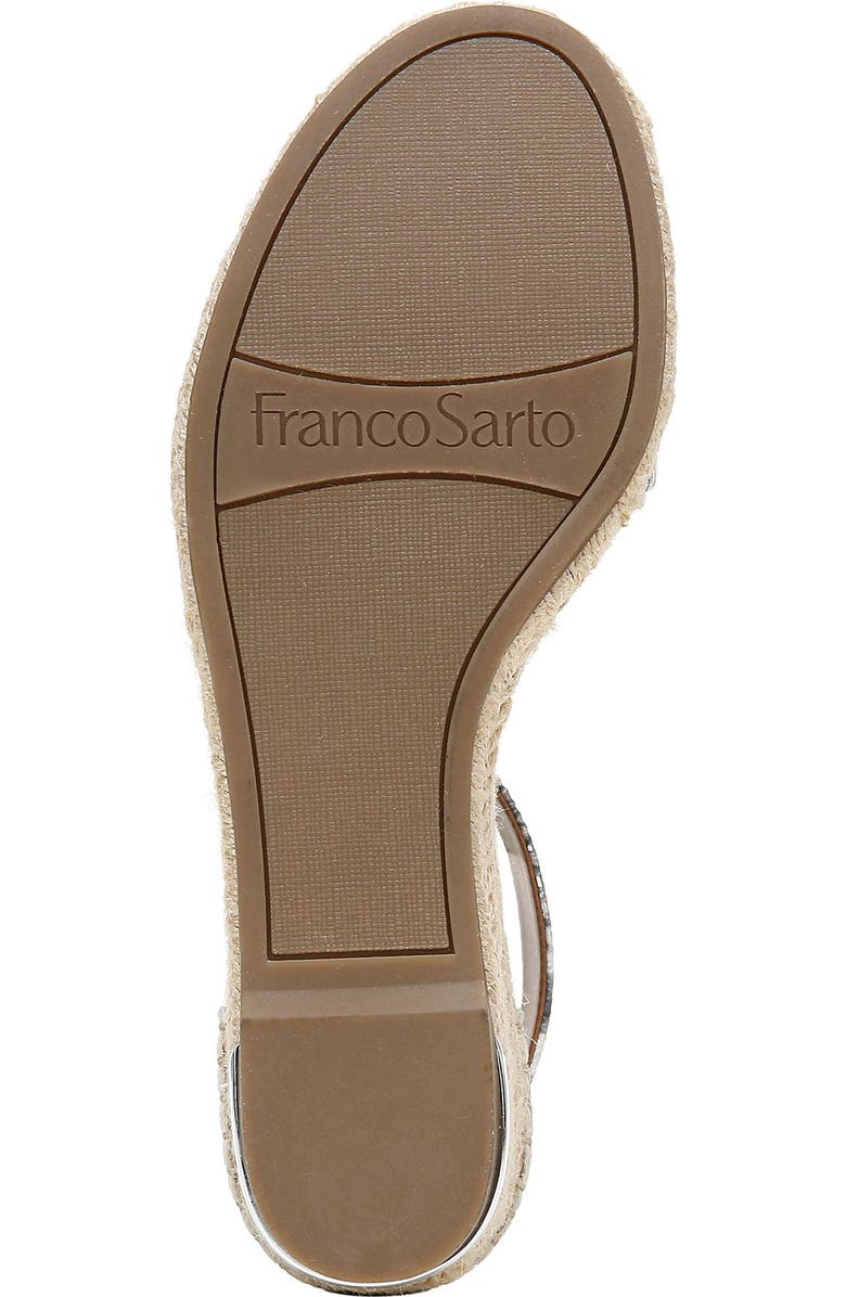 Franco Sarto Clemens Espadrille Wedge Sandal, Alternate, color,