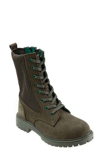 Bueno Stella Bootie In Army Grn Nub