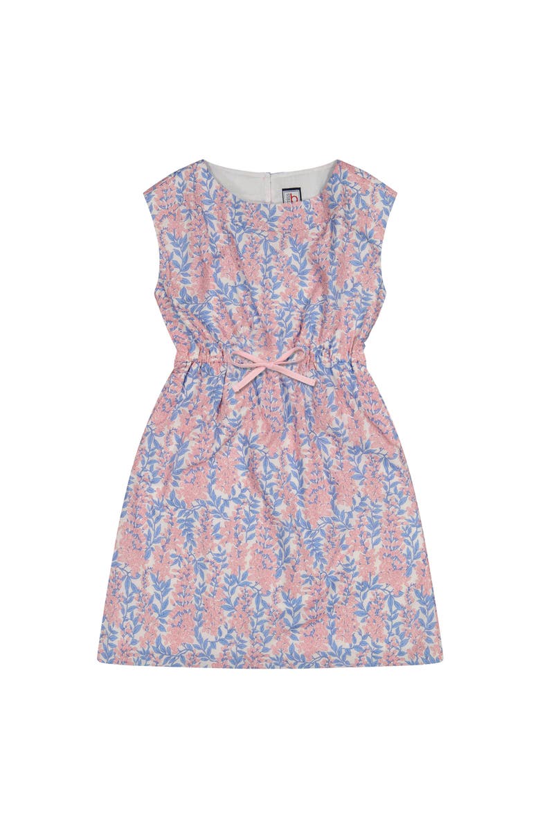 Busy Bees Izzy Drawstring Dress Pink Azalea, Main, color, Pink Azalea