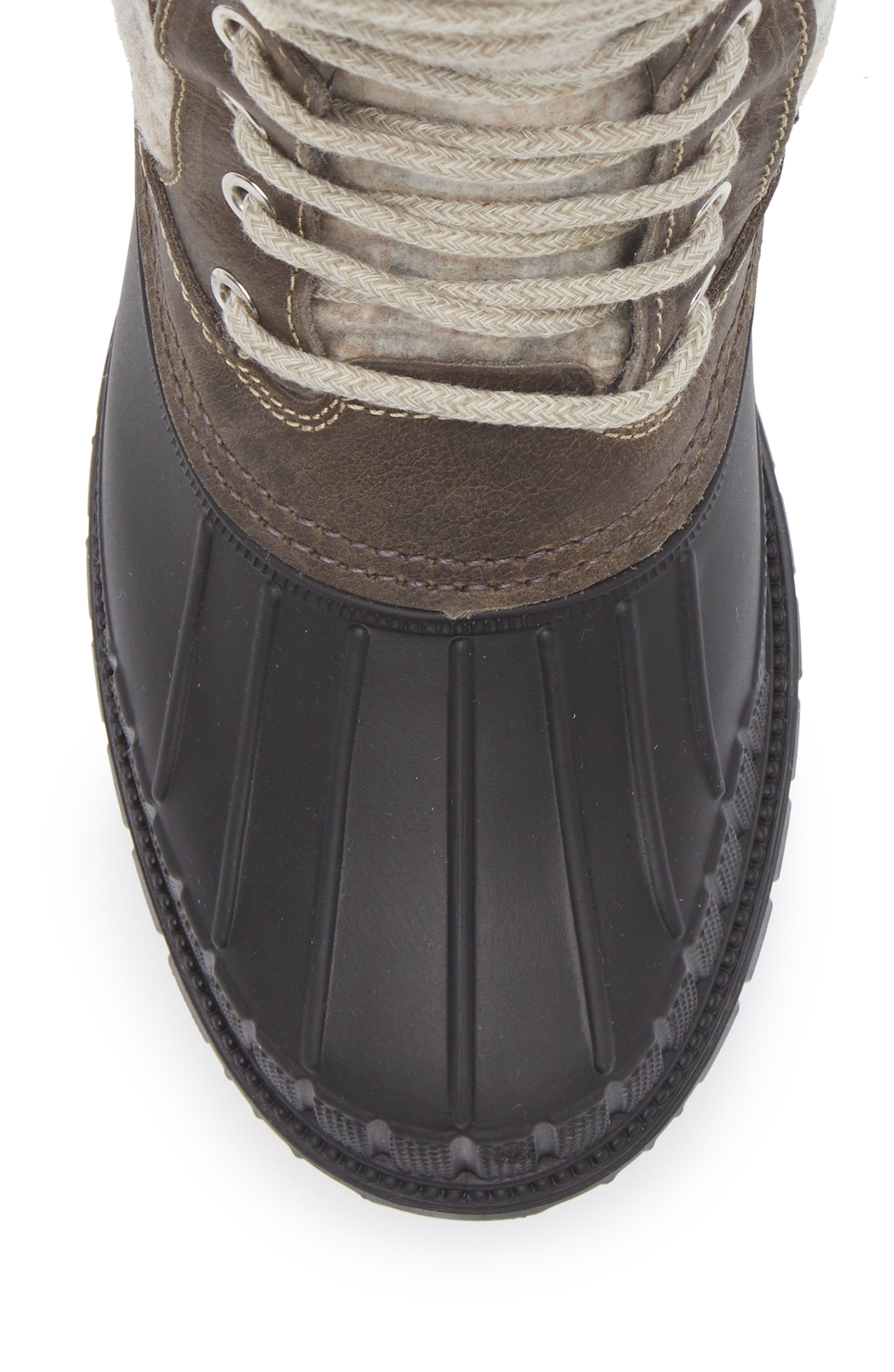 Kamik Sienna 3 Waterproof Lace-Up Boot, Alternate, color, Gray