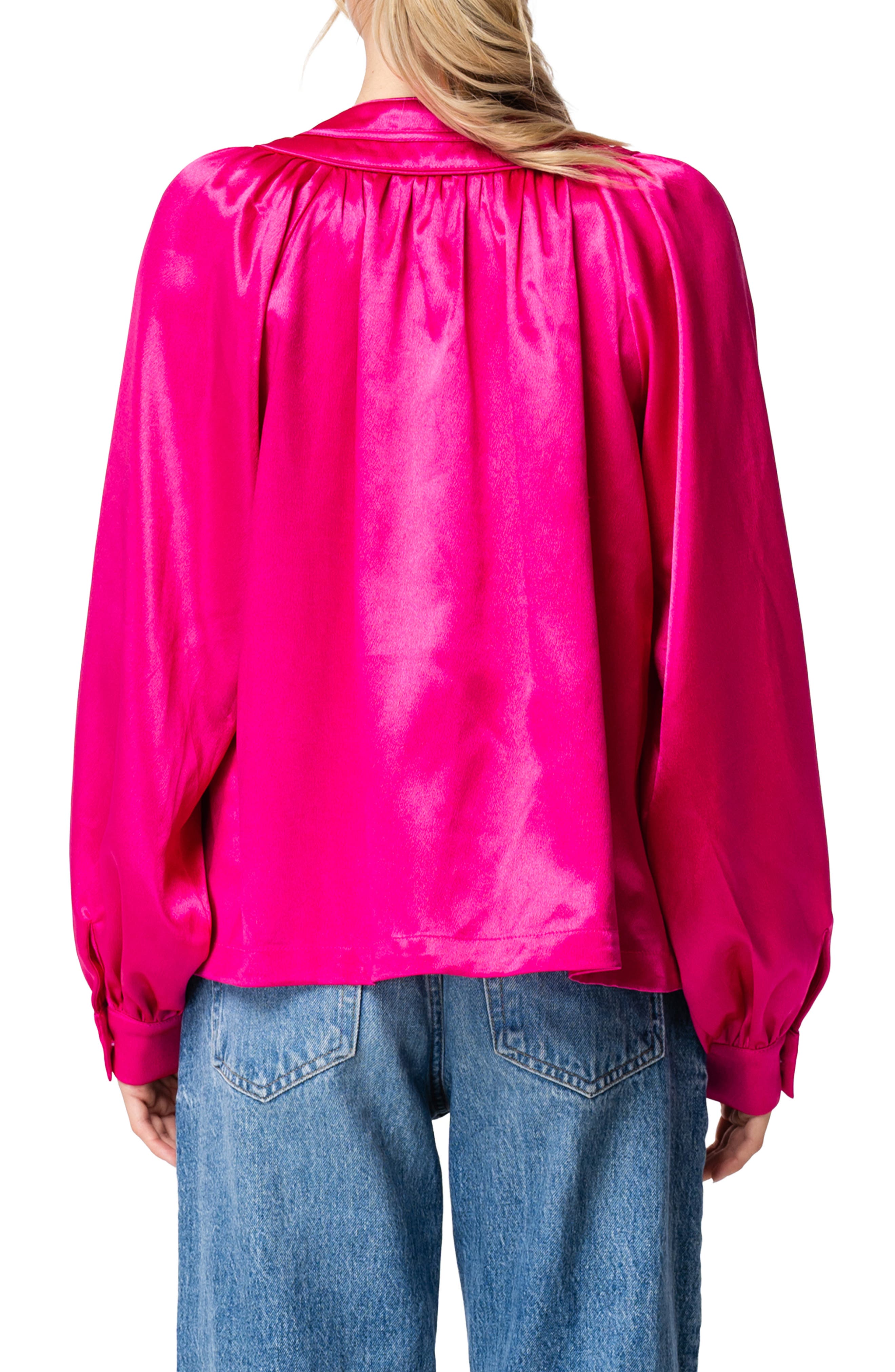 Sona Satin Blouse - image 4