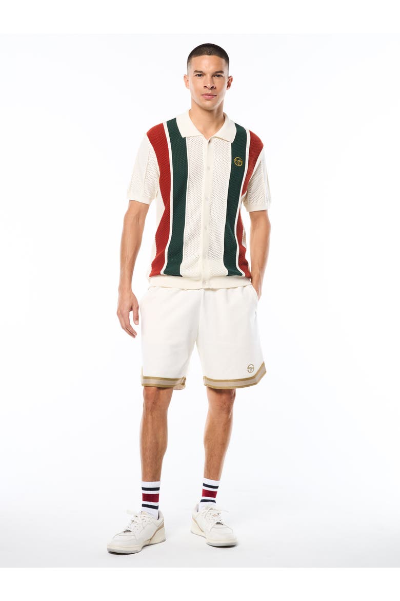 Montell Knit Polo, Alternate, color, GARDENIA