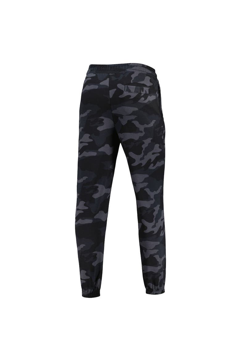 Men's New Era Black/Camo New York Knicks Tonal Joggers, Alternate, color, Black