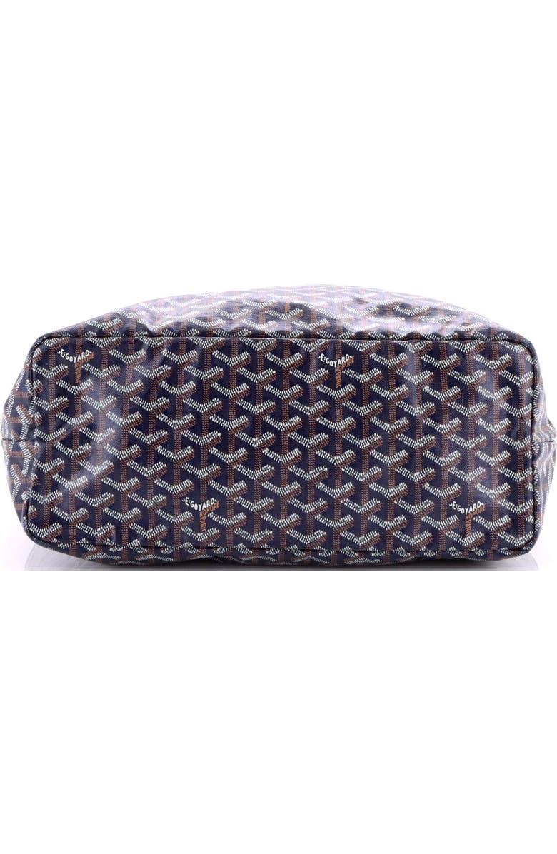 Pre-Owned Goyard Saint Louis Tote Coated Canvas PM, Alternate, color, Blue