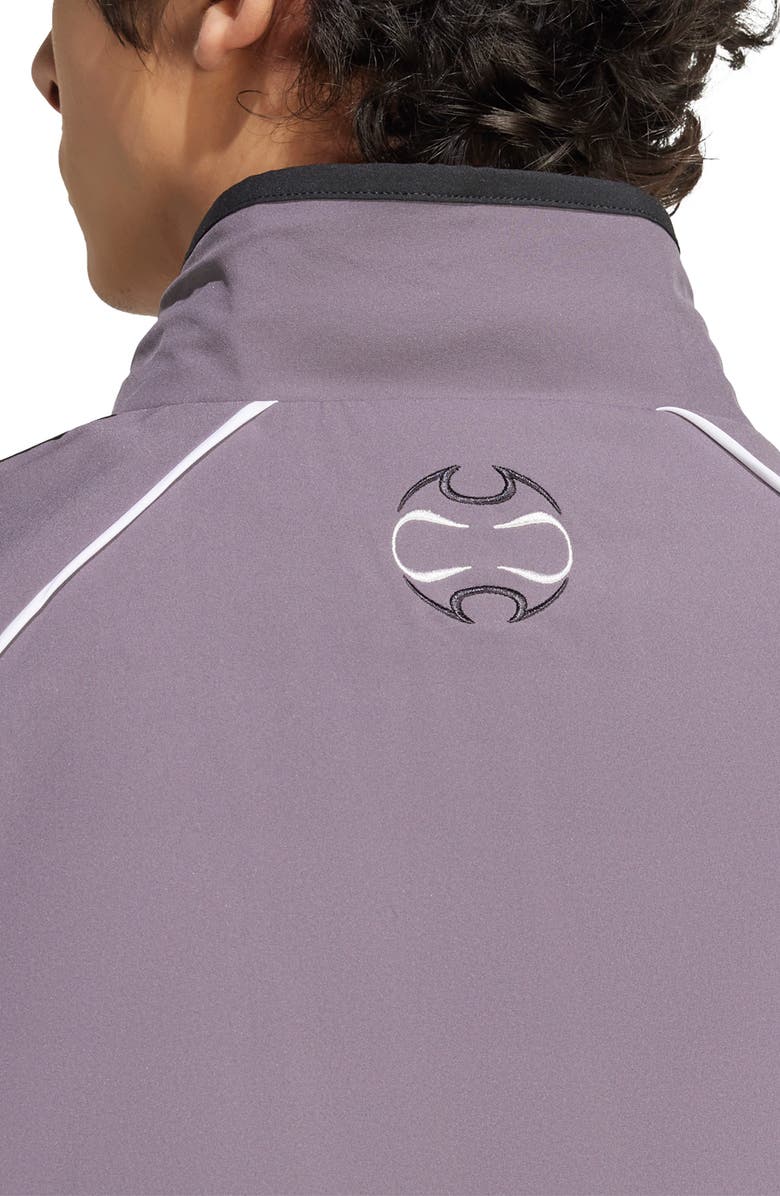 adidas Teamgeist Adicolor Track Jacket, Alternate, color, Grey Strata/ Black