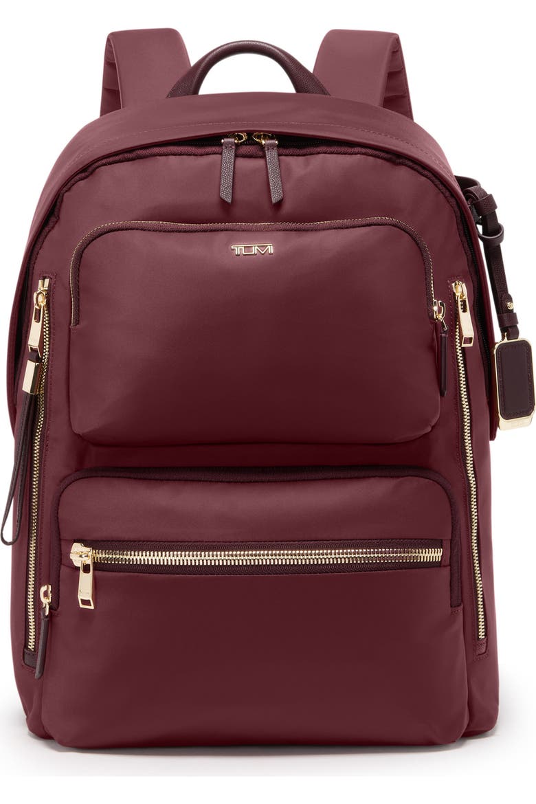 tumi backpack beetroot Voyageur Rosie Hand wash Ready. New With Tag. Tumi