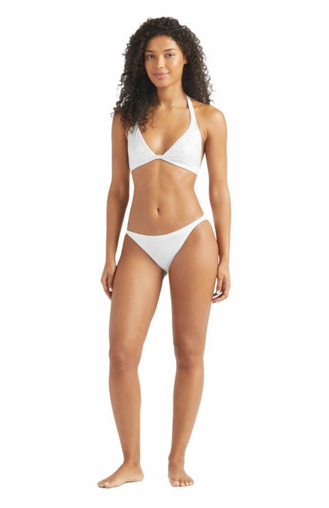 Women's Strass Halter Bikini Top Strass