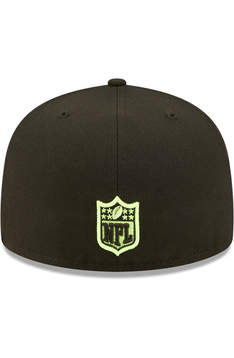 New Era Men's New Era  Black Los Angeles Rams Super Bowl XXXIV Summer Pop 59FIFTY Fitted Hat, Alternate, color, 