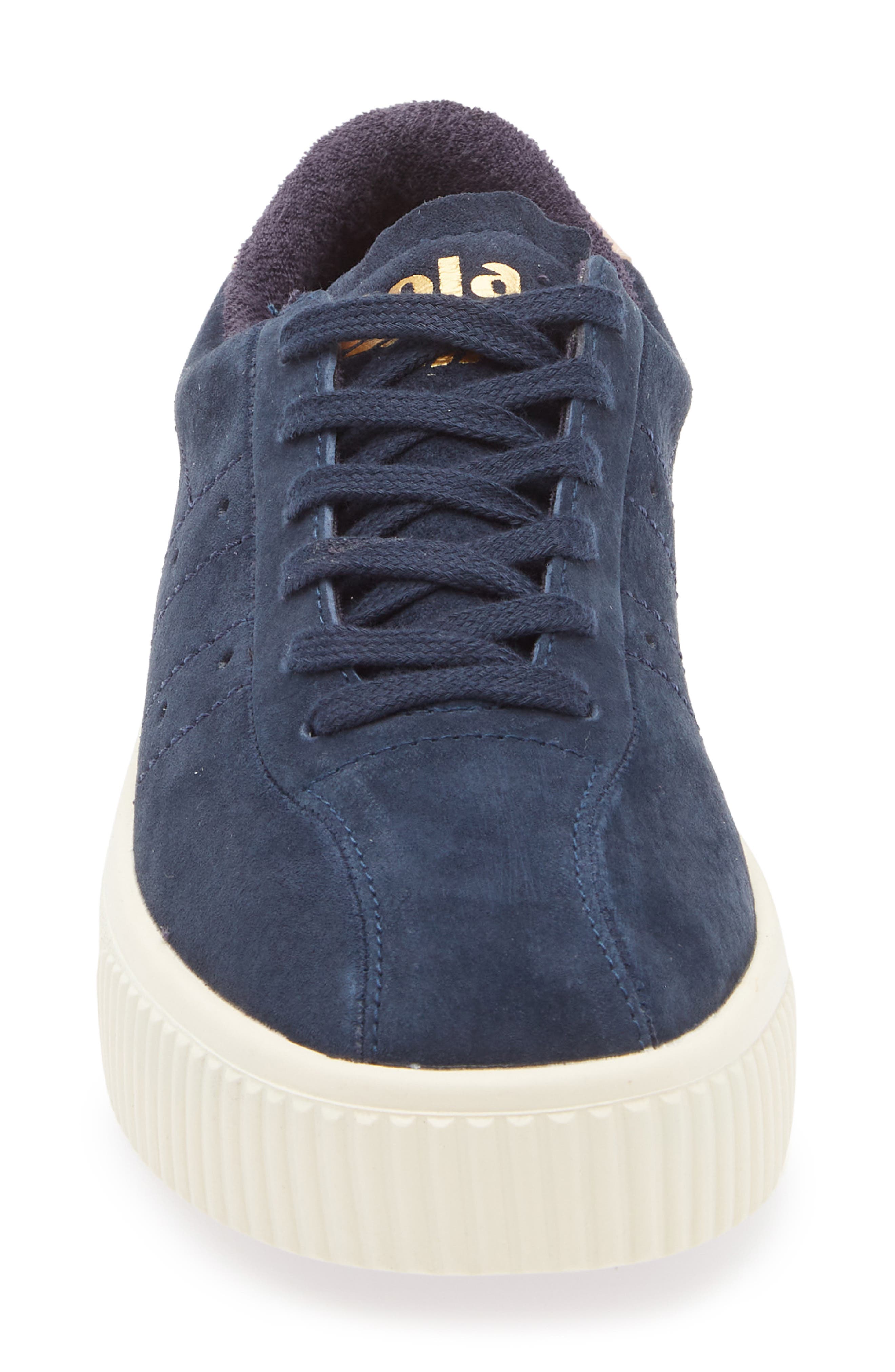 Gola Super Court Suede Sneaker, Alternate, color, Navy/ Pearl Pink