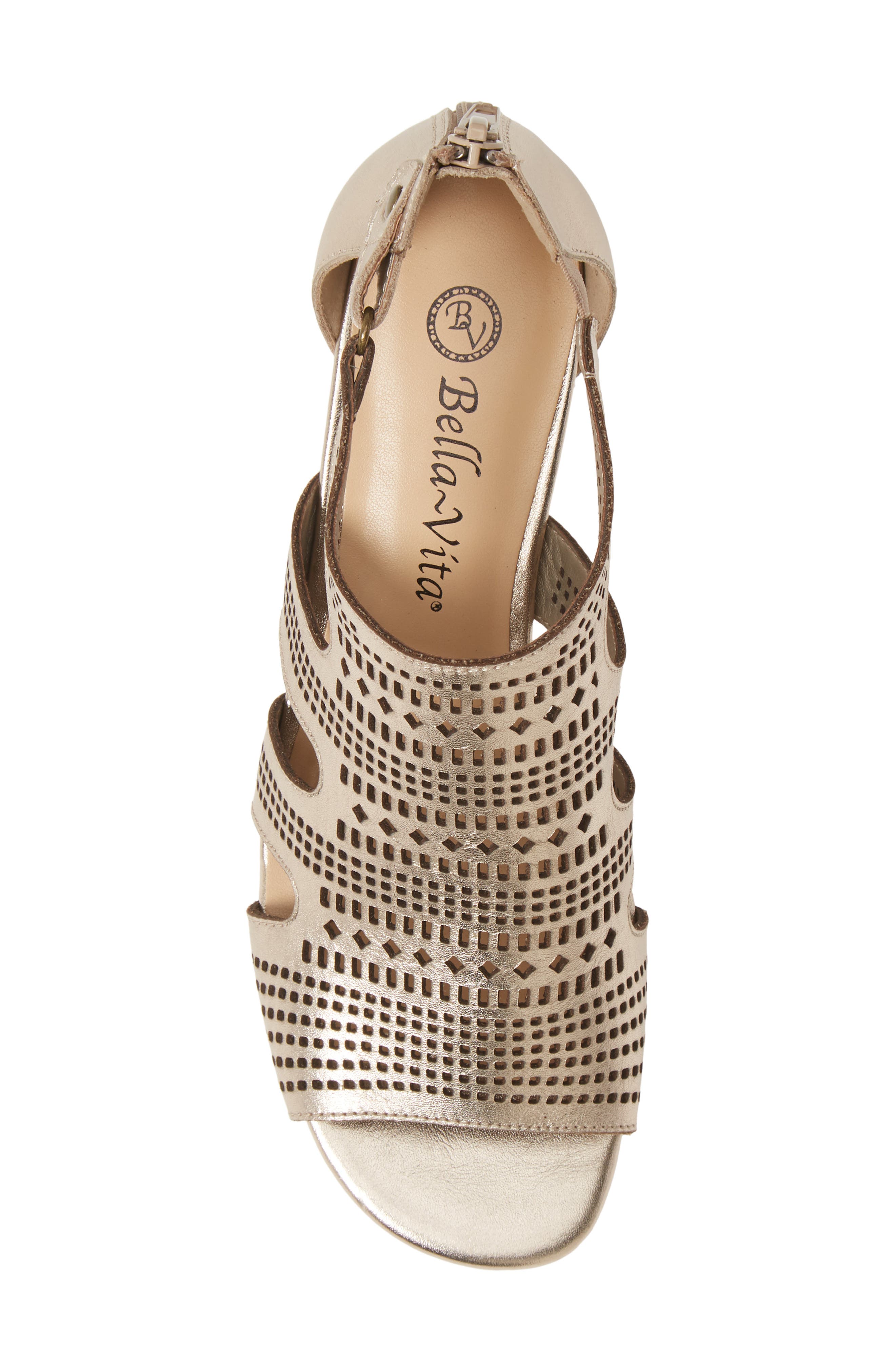 Quinby Sandal, Alternate, color, CHAMPAGNE LEATHER