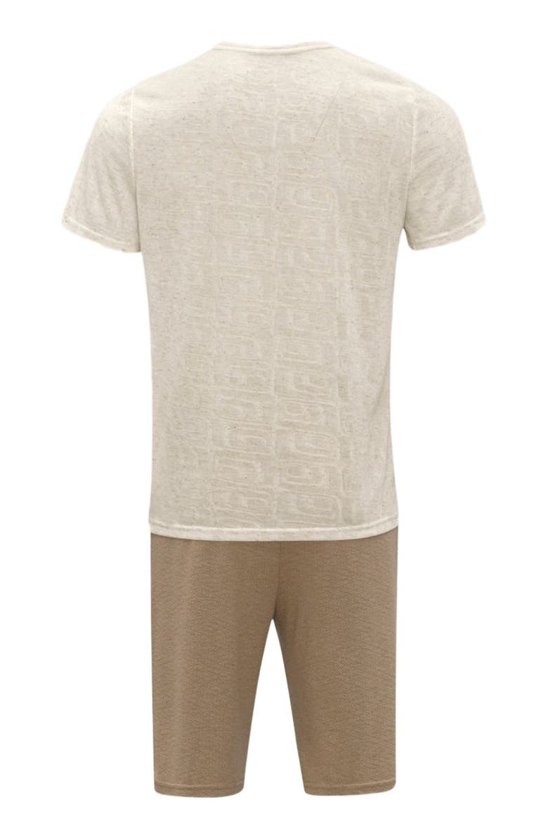 Togas Elver Men's pajama set, Alternate, color, Beige