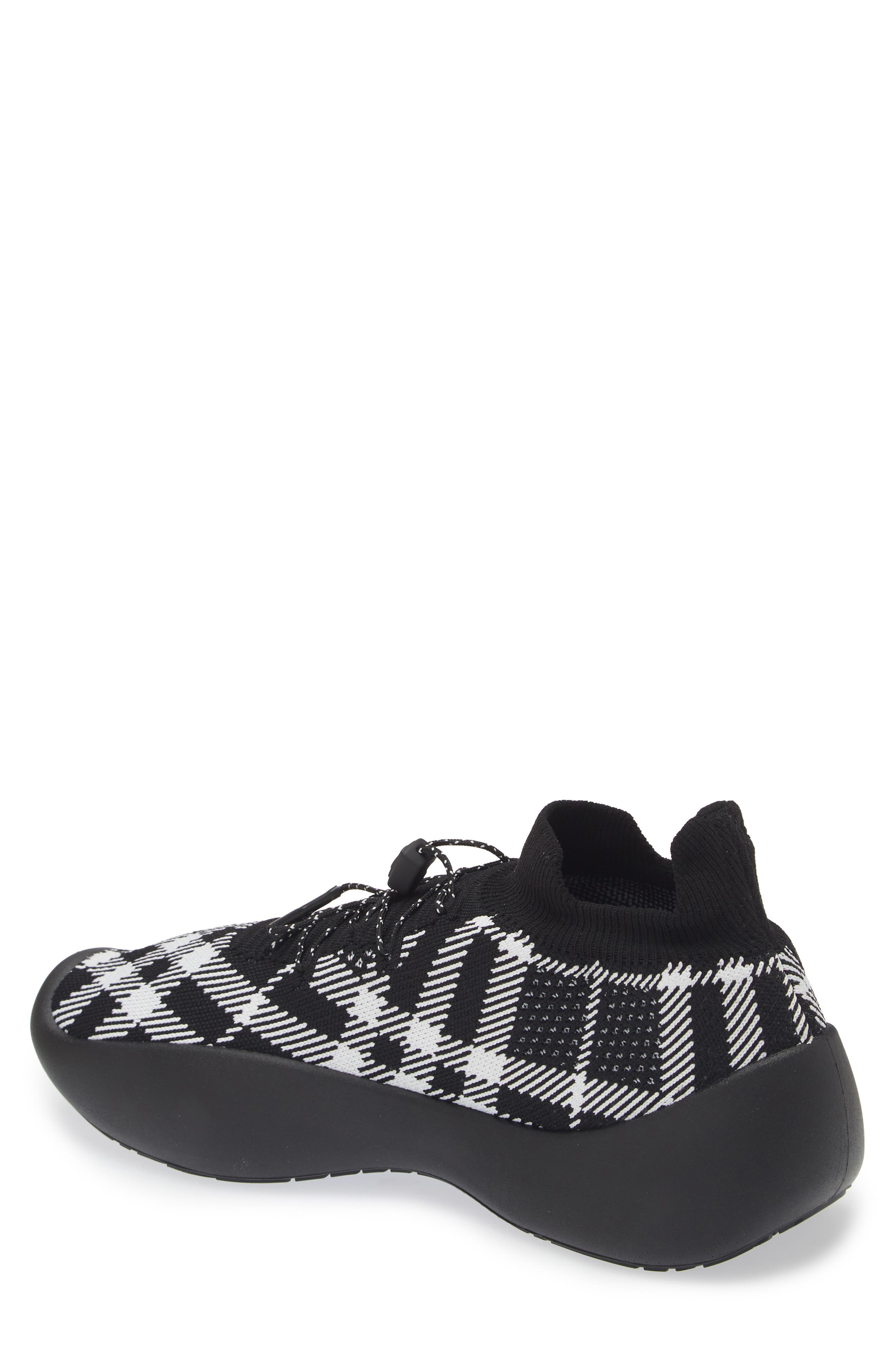 Burberry Neptune Check Sneaker, Alternate, color, Eclipse Checkered