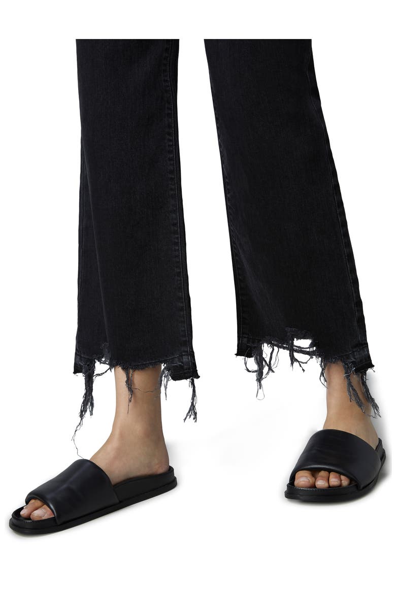 Hepburn High Waist Crop Wide Leg Jeans, Alternate, color, LARK