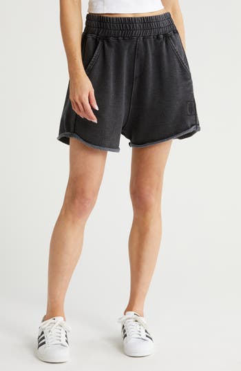 Free People Fp Movement All Star Sweat Shorts In Black