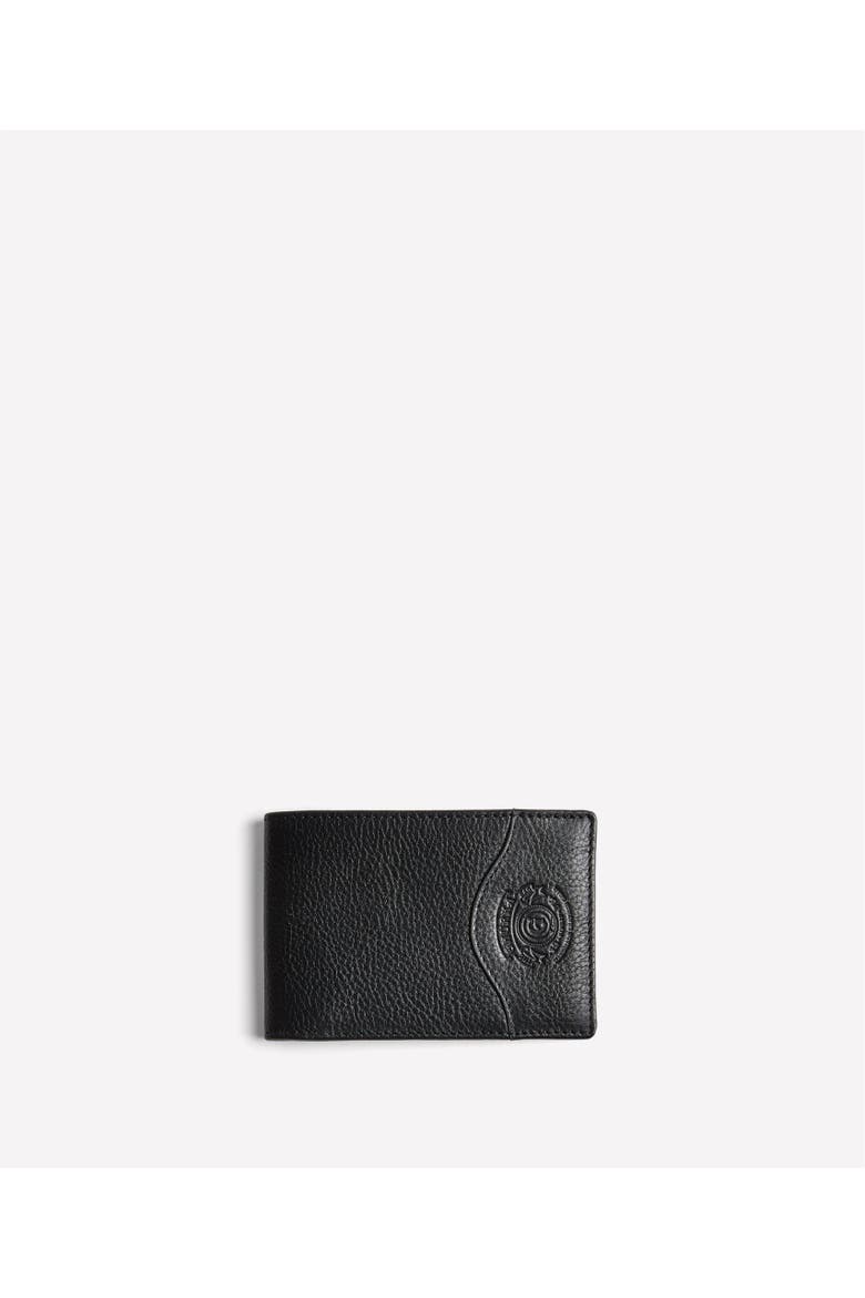 Slim Wallet No. 395, Main, color, Vintage Black Leather