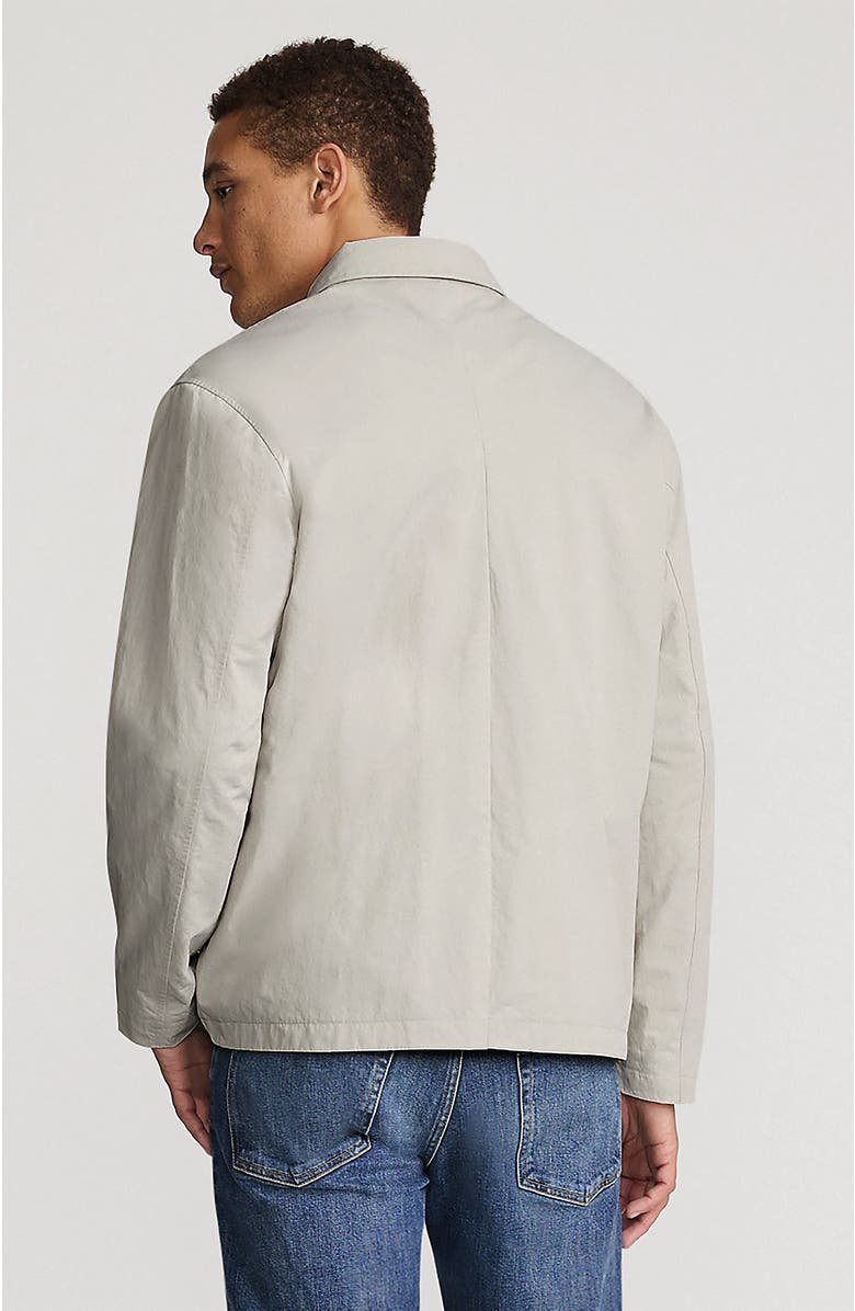 Lands' End Crinkle Jacket, Alternate, color, Light Stone