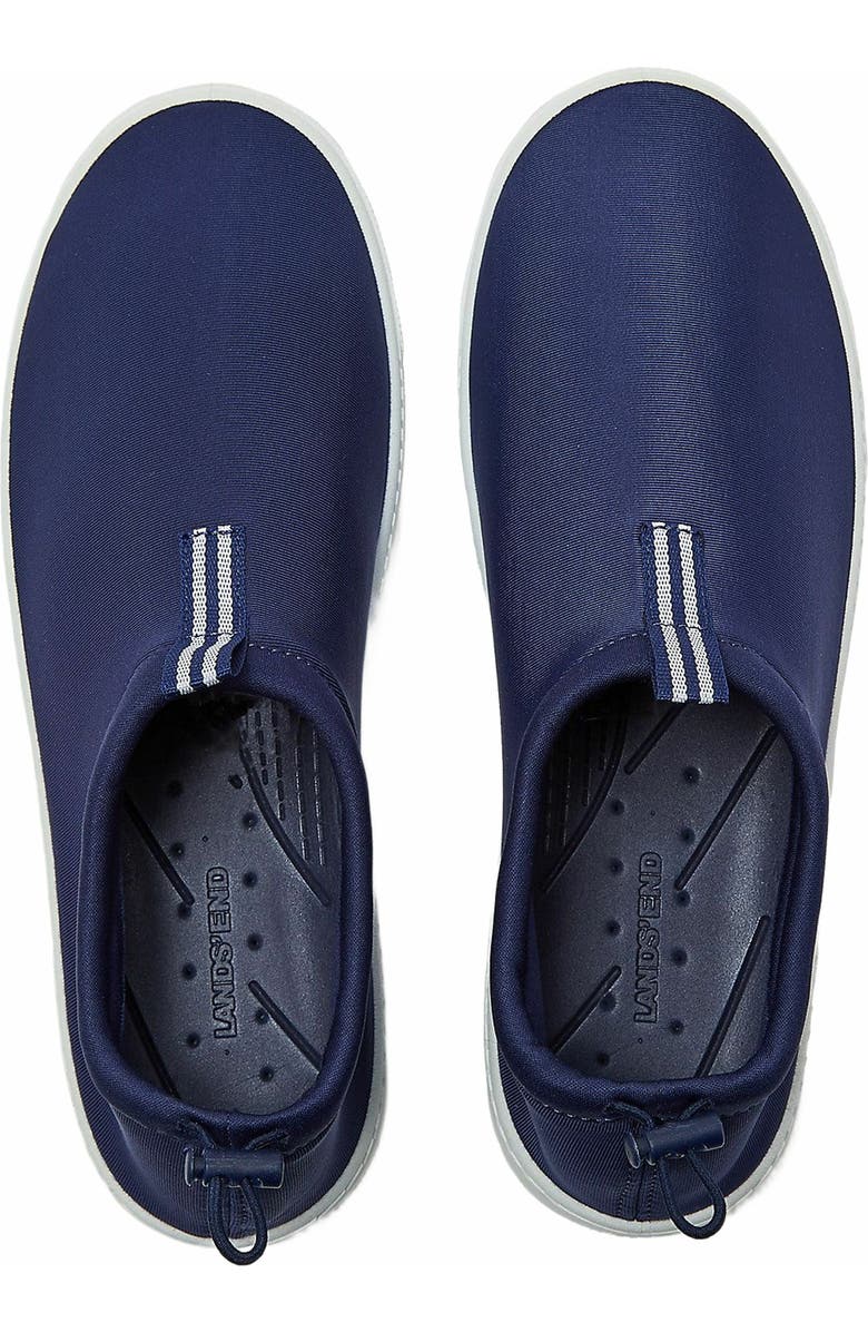 Lands' End Sport Slip On Water Shoes, Main, color, Navy