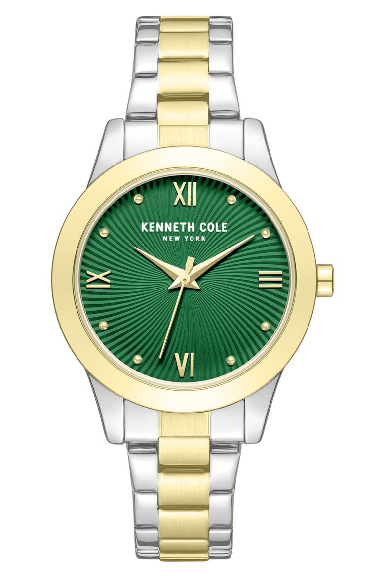 Classic Two-Tone Bracelet Watch, 36mm, Main, color, MULTI