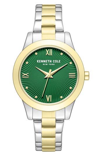 Kenneth Cole Classic Two-tone Bracelet Watch, 36mm