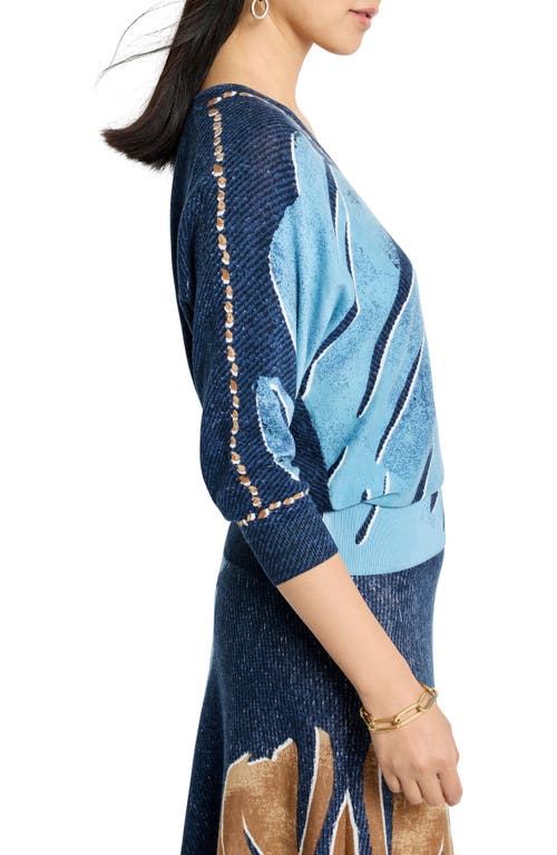 Nic + Zoe Nic+zoe Twilight Front Easy Sweater