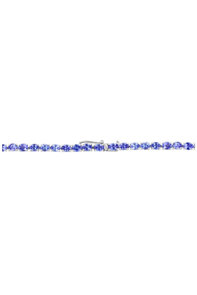 Sterling Silver Tanzanite Necklace, Alternate, color, PURPLE