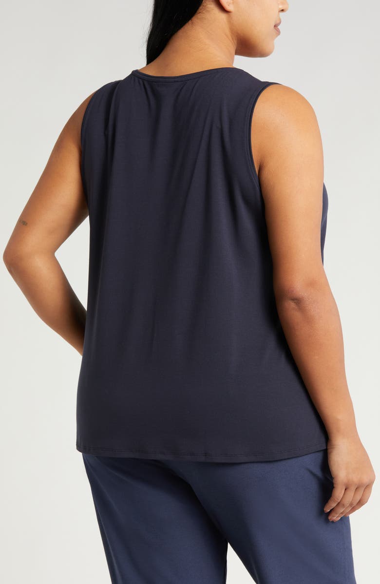 Eileen Fisher Jewel Neck Sleeveless Shell, Alternate, color, 