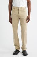 FRAME Modern Straight Leg Five-Pocket Twill Pants