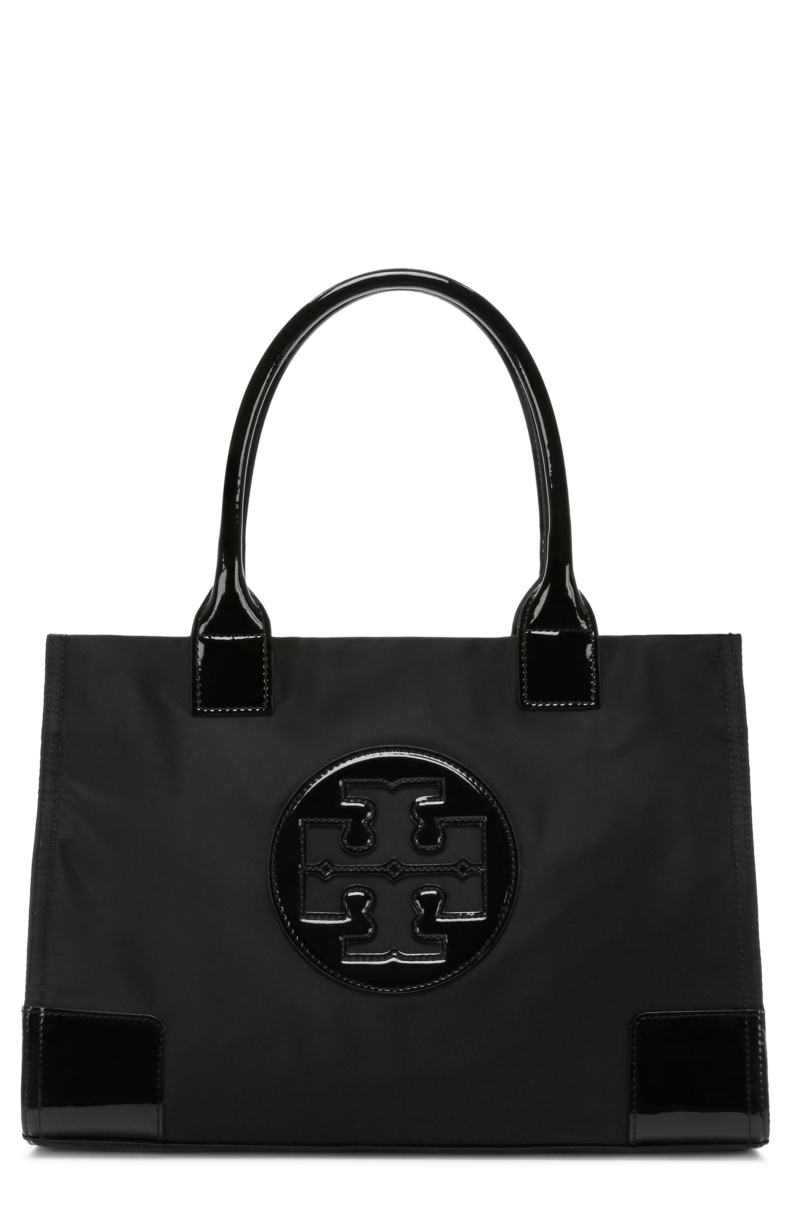 Tory Burch 'Mini Ella' Nylon Tote, Main, color, 