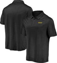 FANATICS Men's Fanatics Branded Black Oregon Ducks Primary Logo Striated Polo