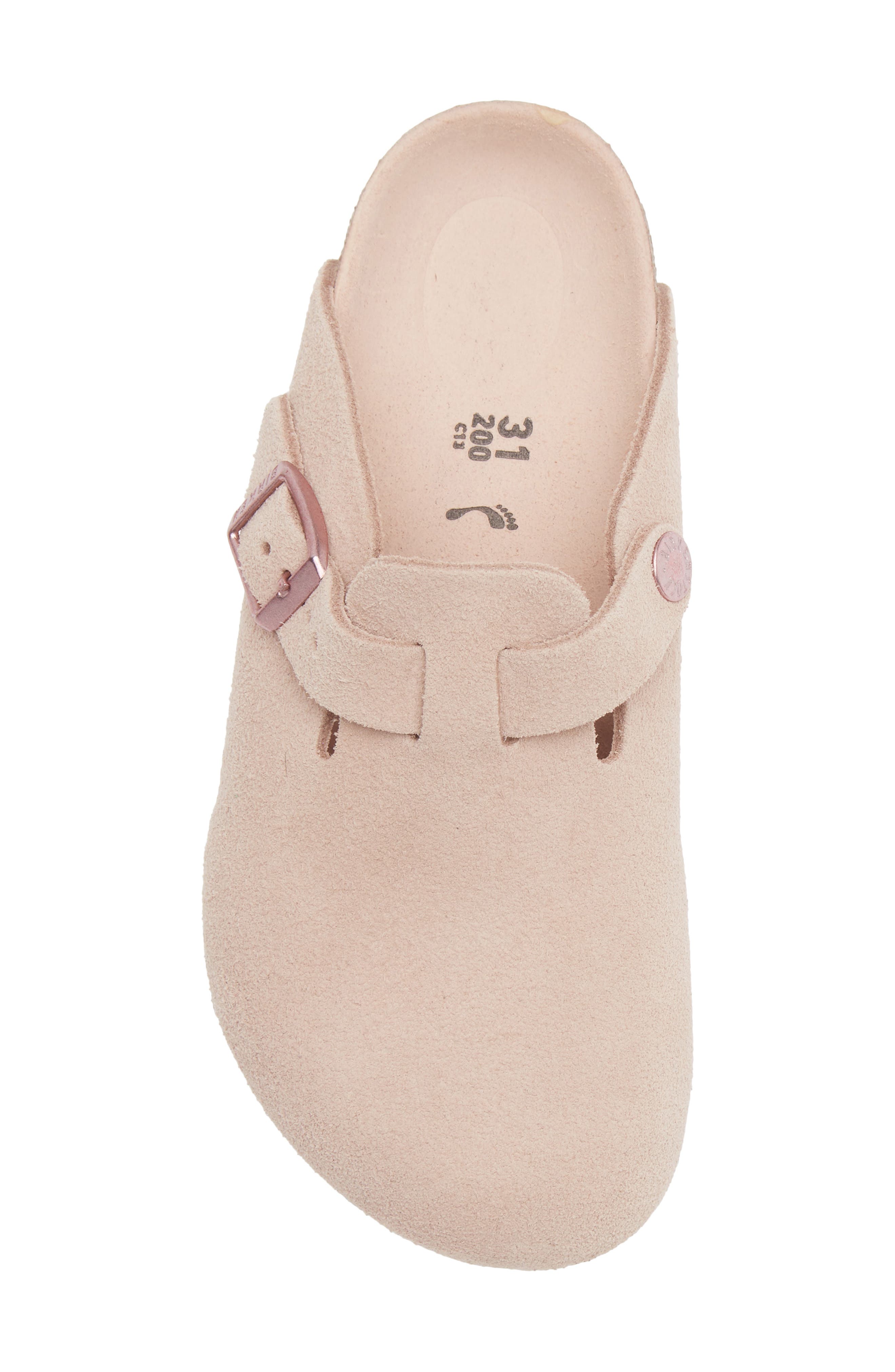 Kids' Boston Clog, Alternate, color, LIGHT ROSE