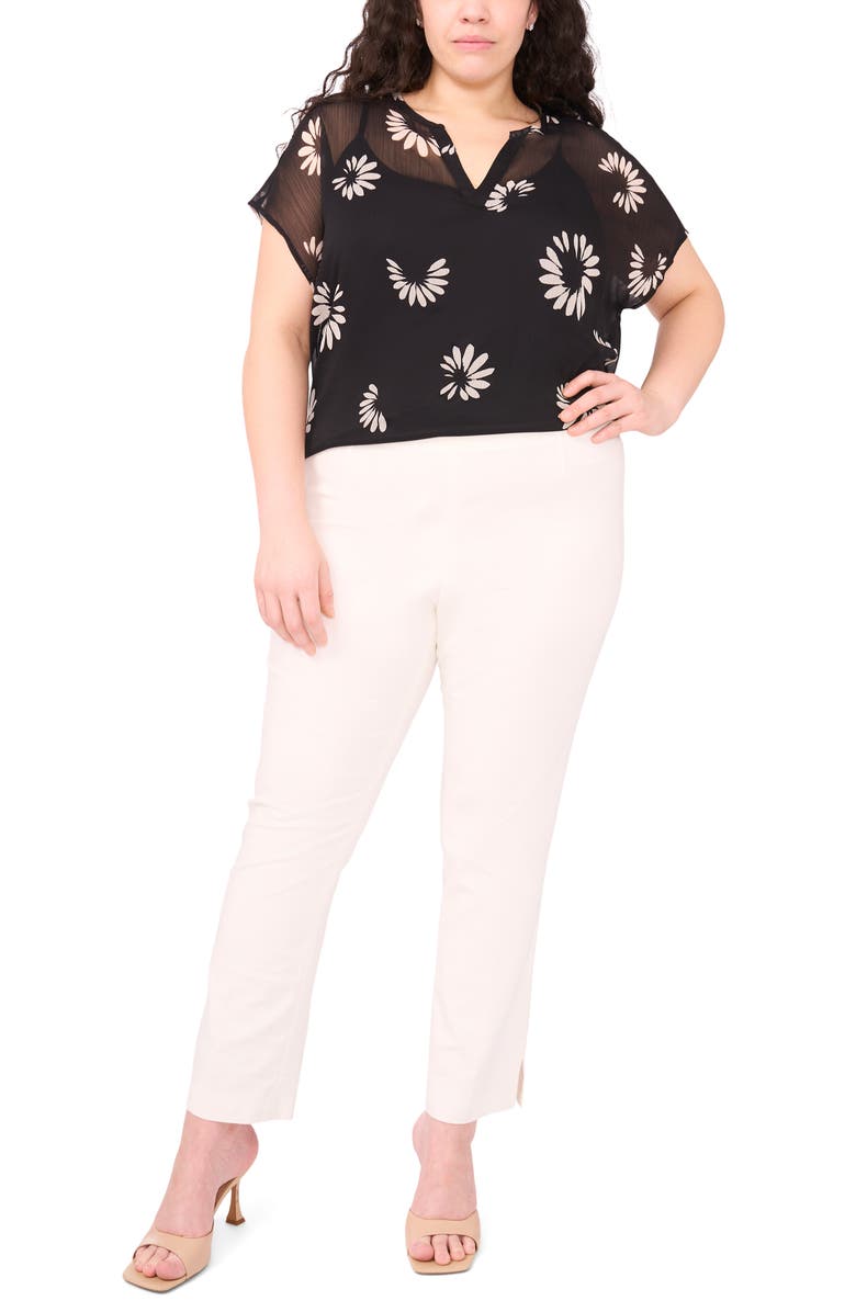 Halogen<sup>®</sup> Daisy Petals Popover Top, Alternate, color, 