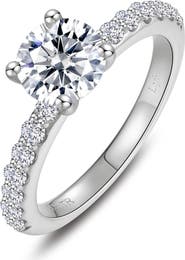 Lafonn Angel Simulated Diamond Engagement Ring