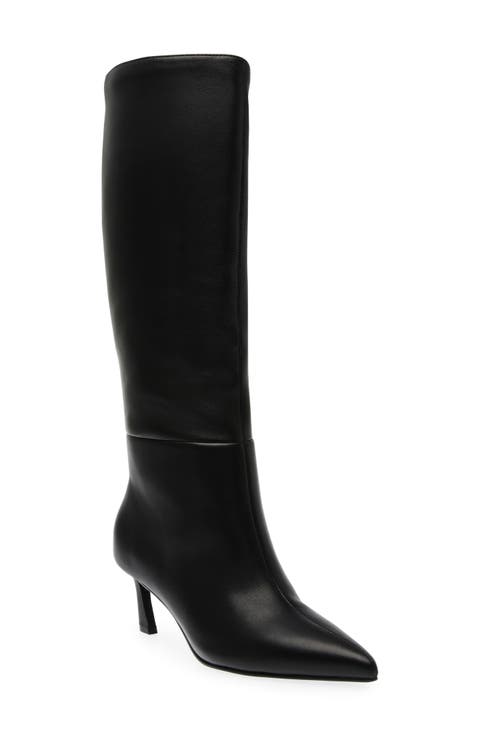 Lavan Pointed Toe Knee High Boot (Women)